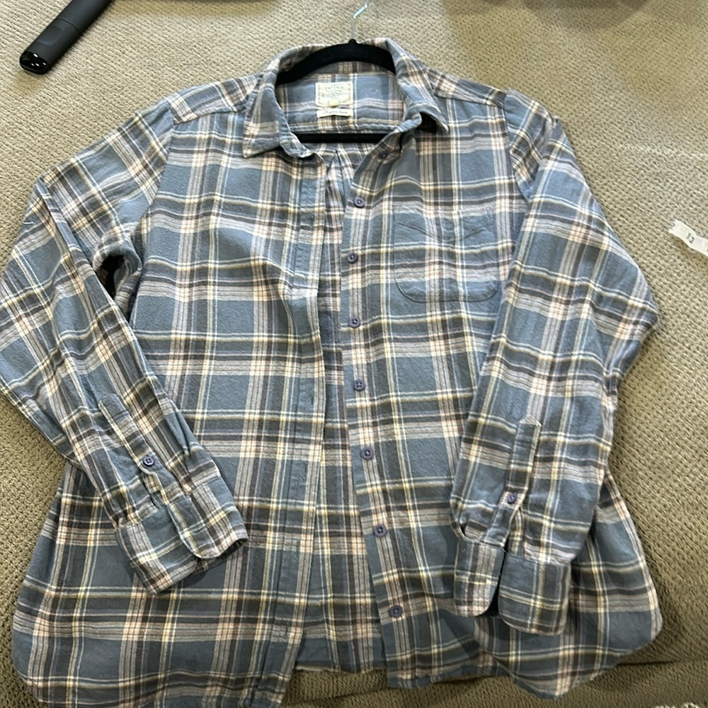 Fat Face Flannel blue gray very comfortable